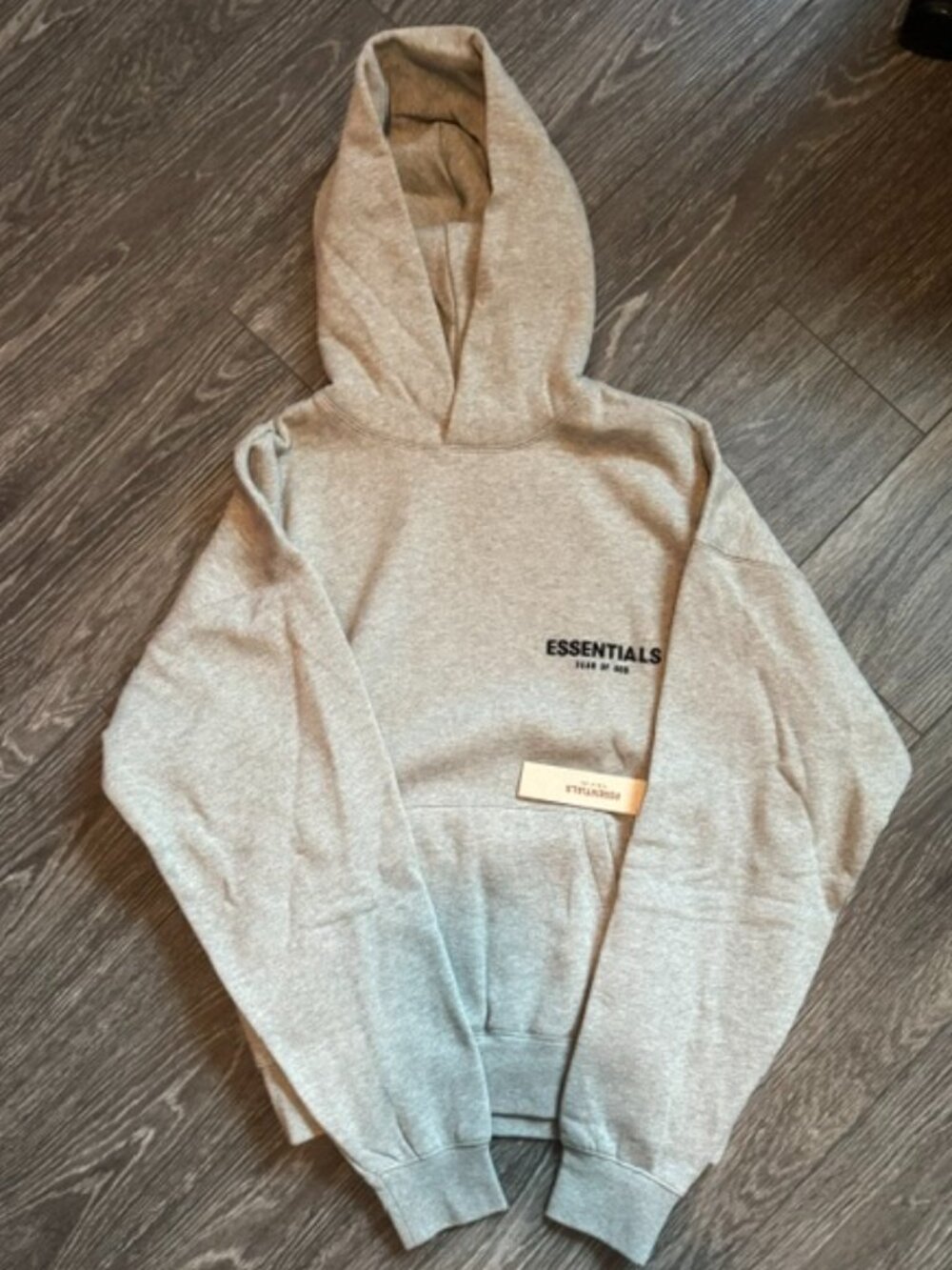 ESSENTIALS Fear of God Limo Light Grey Hoodie